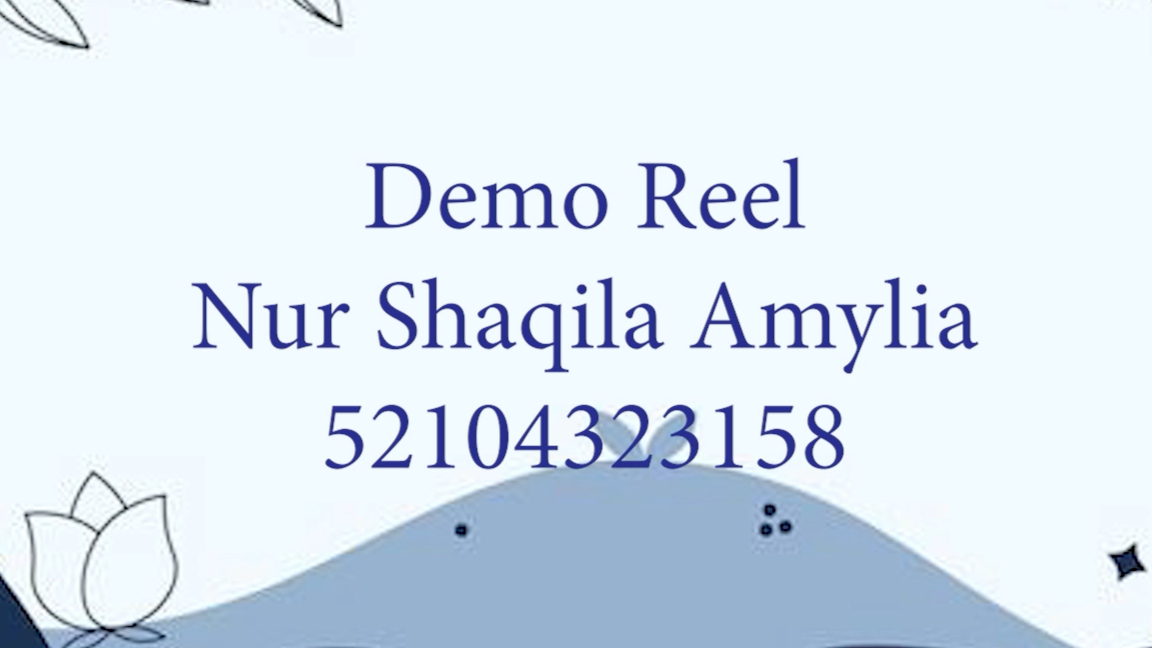 My Demo Reel